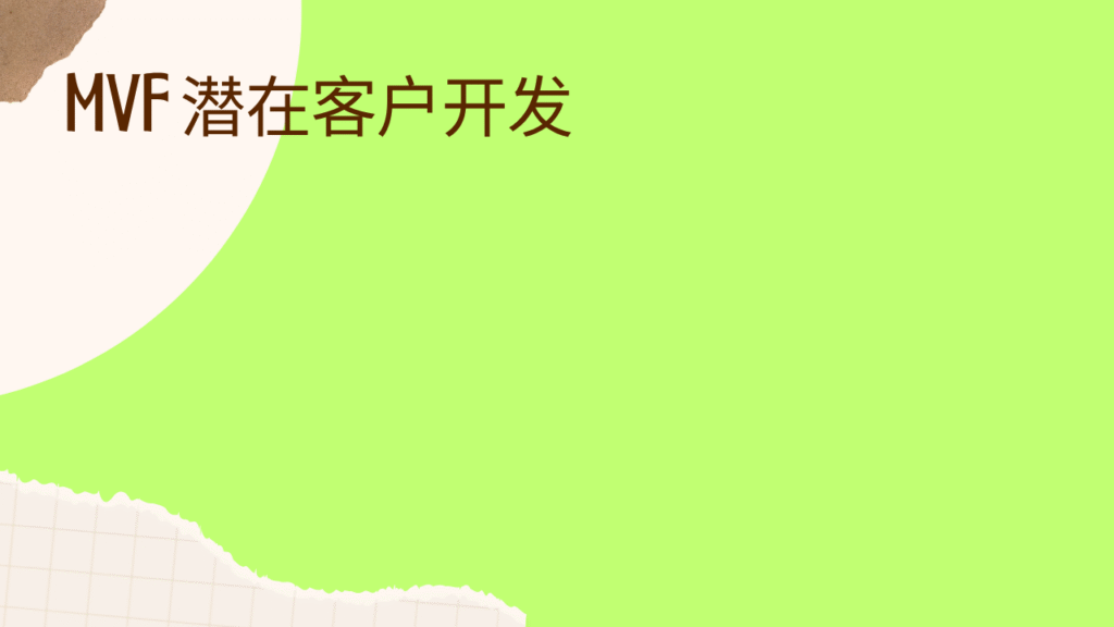 MVF 潜在客户开发 