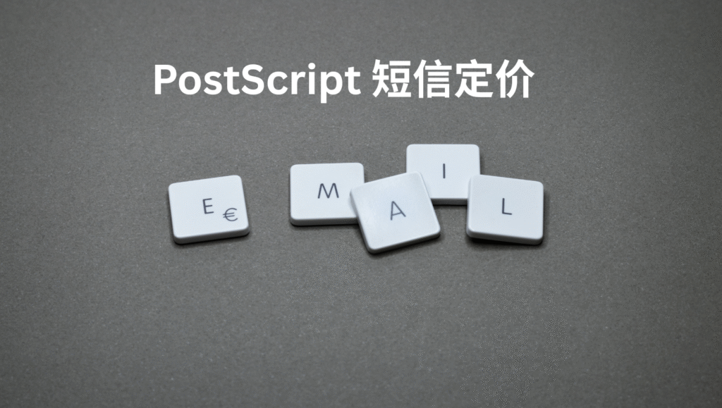 PostScript 短信定价