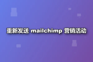 重新发送 mailchimp 营销活动
